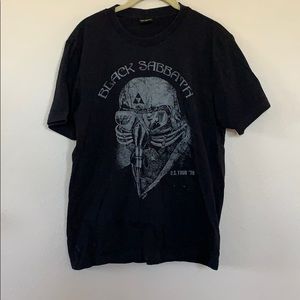 Vintage Black Sabbath band T-shirt